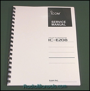 Icom IC-E208 Service Manual